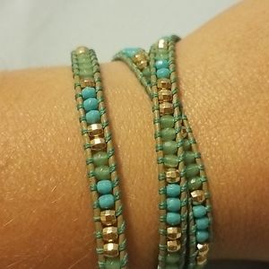 Stella and dot wrap around bracelet